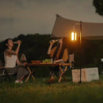Outdoor Hanging Camping Lights Tent Lighting Atmosphere Lights, Grey, White