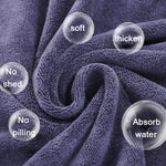 Nano Thickened Large Bath Towel Hairdresser Beauty Salon Adult With Soft Absorbent Towel, 80x180cm