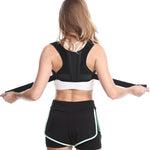 Adjustable Back Posture Corrector with Back Support Bar for Women and Men, MK-006