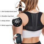 Adjustable Back Posture Corrector with Back Support Bar for Women and Men, MK-006