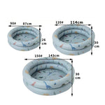 Baby Swimming Round Pool Summer Kids Water Toys Inflatable Bath Tub, NO.90, NO.120, NO.150