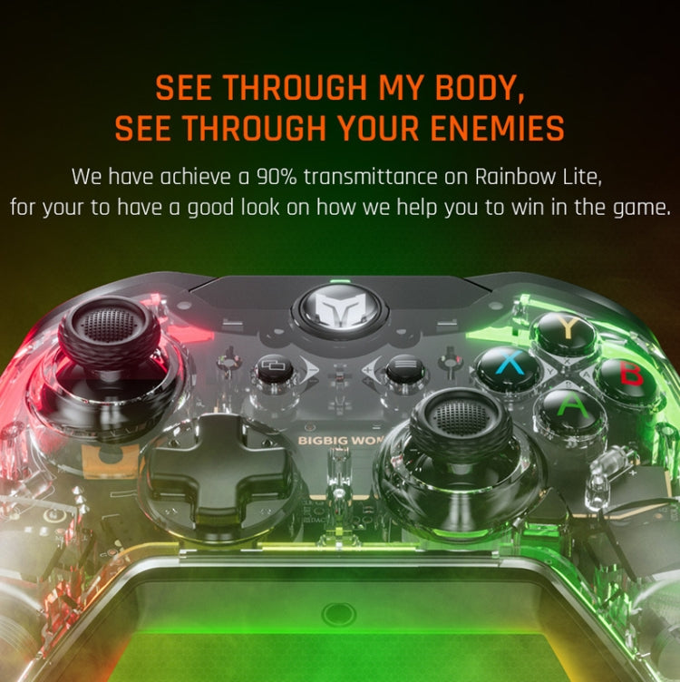 RGB Light Wired Gamepad Controller For PC/Switch, BIGBIGWON C1 S