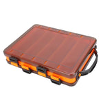 Double Side Luya Tool Box Translucent Bait Organizer, HB326 10 Grids, HB327 14 Grids