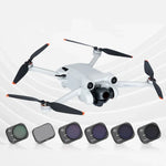 ملحقات طائرة بدون طيار DJI Mini 3 Pro RCSTQ فلاتر PL، ND8/PL، ND16/PL، ND32/PL، ND64/PL، 4 في 1 ND/PL 8/16/32/64، 6 في 1 UV+CPL+ND/PL 8/16/32/64
