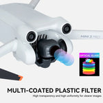 ملحقات طائرة بدون طيار DJI Mini 3 Pro RCSTQ فلاتر PL، ND8/PL، ND16/PL، ND32/PL، ND64/PL، 4 في 1 ND/PL 8/16/32/64، 6 في 1 UV+CPL+ND/PL 8/16/32/64