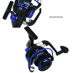 Fishing Reel Spinning Strong Metal Spool High Speed Sea Fish Reel, YUMOSHI BK1000, YUMOSHI BK2000, YUMOSHI BK3000, YUMOSHI BK4000, YUMOSHI BK5000, YUMOSHI BK6000, YUMOSHI BK7000