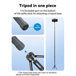 TELESIN 3M Carbon Fiber Selfie Stick Monopod  With 1/4 Screw For Action Camera, 3m