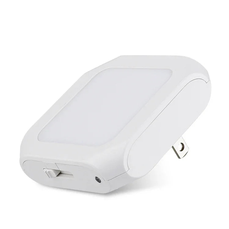 Stepless Dimming Induction Night Light Square Light Guide Plate Baby Night Light, 0.6W