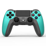 KM048 For PS4 Bluetooth Wireless Gamepad Controller 4.0 With Light Bar, KM048 (Mint Green), KM048 (Cangling Green), KM048 (Vitality Orange), KM048 (Rose Pink), KM048 (Lemon Yellow), KM048 (Mountain Blue), KM048 (Battle Gray), KM048 (Elegant Silver)    ...