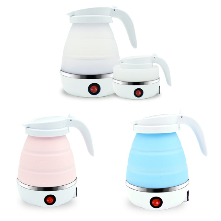 Portable Folding Silicone Electric Kettle for Household Travel, EU Plug 220V, US Plug 110V, UK Plug