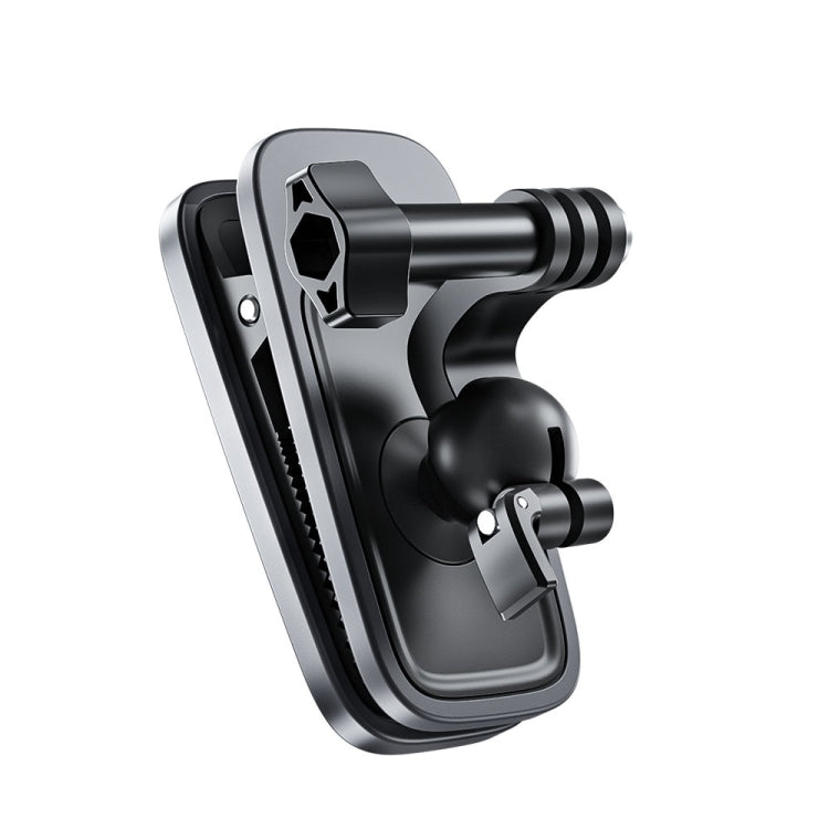 TELESIN 360 Degree Rotation Magnetic Backpack Clip Clamp Mount For Action Camera, TELESIN