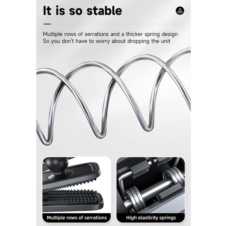 TELESIN 360 Degree Rotation Magnetic Backpack Clip Clamp Mount For Action Camera, TELESIN