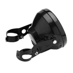 Motorcycle 7 Inch LED Headlamp Angel Ring Steering Function With Bracket, PE-D7inS01TZ 28-36MM
