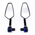 Motorcycle Handle All Aluminum Cherry Rearview Mirror