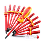 مجموعة مفكات معزولة كهربائي RDEER VDE-9913 13 في 1، VDE-9913