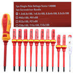 مجموعة مفكات معزولة كهربائي RDEER VDE-9913 13 في 1، VDE-9913