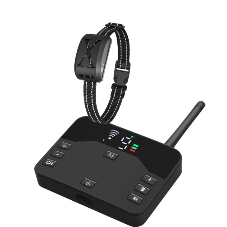 2-in-1 Elektrischer Hundezaun &amp; Ferntrainingshalsband mit einstellbarer Vibrations- und Schockfunktion, für 1 Hund, für 2 Hunde, für 3 Hunde