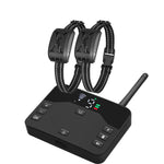 2-in-1 Elektrischer Hundezaun &amp; Ferntrainingshalsband mit einstellbarer Vibrations- und Schockfunktion, für 1 Hund, für 2 Hunde, für 3 Hunde