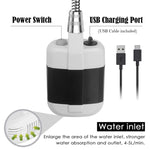 KE-801 Outdoor Electric Shower Camping Rechargeable Portable Shower Head, KE-801  2200mAh