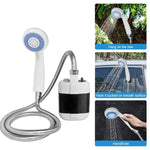 KE-801 Outdoor Electric Shower Camping Rechargeable Portable Shower Head, KE-801  2200mAh