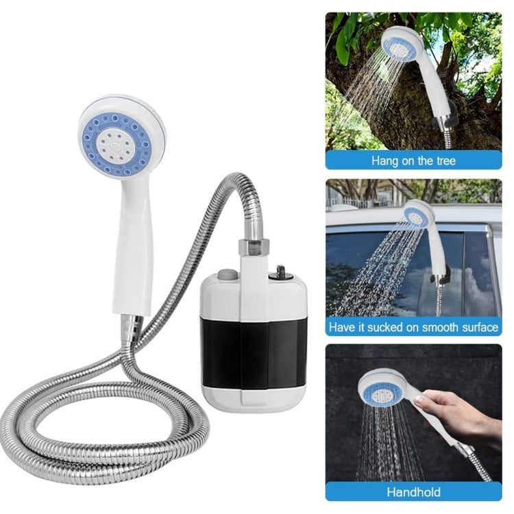 KE-801 Outdoor Electric Shower Camping Rechargeable Portable Shower Head, KE-801  2200mAh