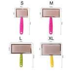 BG-W1347 Pet Hair Removal Massage Comb Dog Cleaning Tools, Random Color Delivery, S, M, L