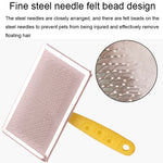 BG-W1347 Pet Hair Removal Massage Comb Dog Cleaning Tools, Random Color Delivery, S, M, L