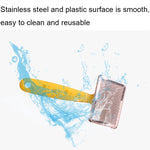 BG-W1347 Pet Hair Removal Massage Comb Dog Cleaning Tools, Random Color Delivery, S, M, L