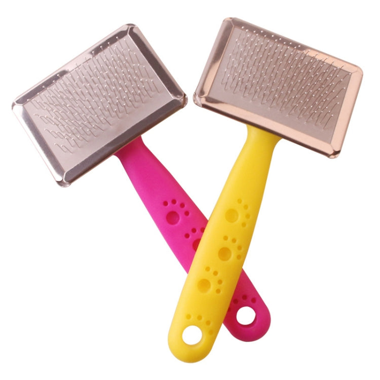 BG-W1347 Pet Hair Removal Massage Comb Dog Cleaning Tools, Random Color Delivery, S, M, L