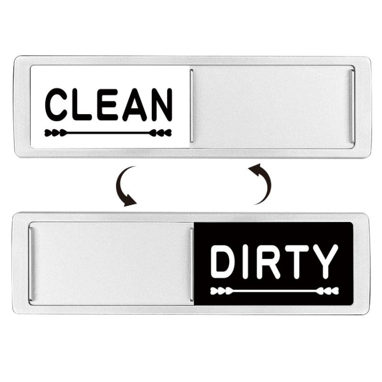 Dishwasher Magnet Clean Dirty Sign Double-Sided Refrigerator Magnet, Silver-Blue Gray, Black-Blue Gray, Silver-Black and White, Black-Black and White, Silver- Cat Claw), Turkish, Black Cat Claw, Black Love, Silver Love, Silver Gray White, Black Gray   ...