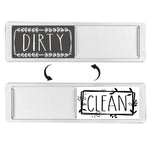 Dishwasher Magnet Clean Dirty Sign Double-Sided Refrigerator Magnet, Silver-Blue Gray, Black-Blue Gray, Silver-Black and White, Black-Black and White, Silver- Cat Claw), Turkish, Black Cat Claw, Black Love, Silver Love, Silver Gray White, Black Gray   ...