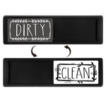 Dishwasher Magnet Clean Dirty Sign Double-Sided Refrigerator Magnet, Silver-Blue Gray, Black-Blue Gray, Silver-Black and White, Black-Black and White, Silver- Cat Claw), Turkish, Black Cat Claw, Black Love, Silver Love, Silver Gray White, Black Gray   ...