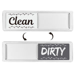 Dishwasher Magnet Clean Dirty Sign Double-Sided Refrigerator Magnet, Silver-Blue Gray, Black-Blue Gray, Silver-Black and White, Black-Black and White, Silver- Cat Claw), Turkish, Black Cat Claw, Black Love, Silver Love, Silver Gray White, Black Gray   ...
