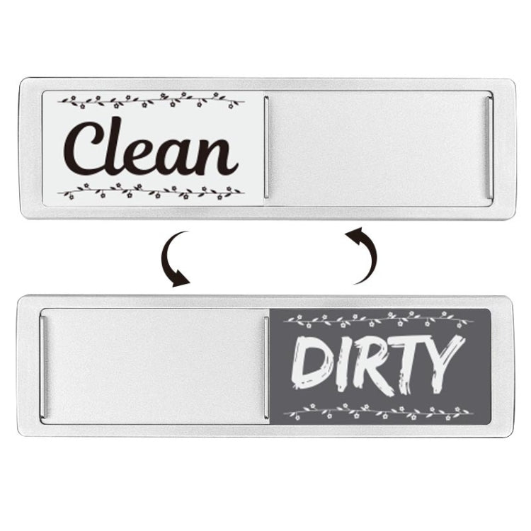 Dishwasher Magnet Clean Dirty Sign Double-Sided Refrigerator Magnet, Silver-Blue Gray, Black-Blue Gray, Silver-Black and White, Black-Black and White, Silver- Cat Claw), Turkish, Black Cat Claw, Black Love, Silver Love, Silver Gray White, Black Gray   ...
