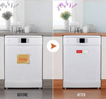 Dishwasher Magnet Clean Dirty Sign Double-Sided Refrigerator Magnet, Silver-Blue Gray, Black-Blue Gray, Silver-Black and White, Black-Black and White, Silver- Cat Claw), Turkish, Black Cat Claw, Black Love, Silver Love, Silver Gray White, Black Gray   ...