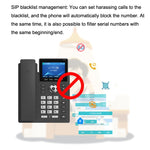 S135 PSTN+SIP Dual Mode Recording Smart Phone 6 Ways VOIP Network Phone IP Phone, S135