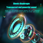N35 TWS Colorful Light In-Ear Low Latency Wireless Bluetooth Game Earphones, Digital Display, Non-digital Display