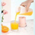 LGZ-1 500ml 50W 4 Blades Electric Portable Juicer Rechargeable Juice Extractor, LGZ-1 (White), LGZ-1 (Green), LGZ-1 (Pink)