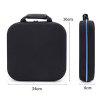 For Nintendo Switch Double Fitness Ring Storage Bag EVA Portable Hard Shell Host Package Accessories, GH1872 GH1872