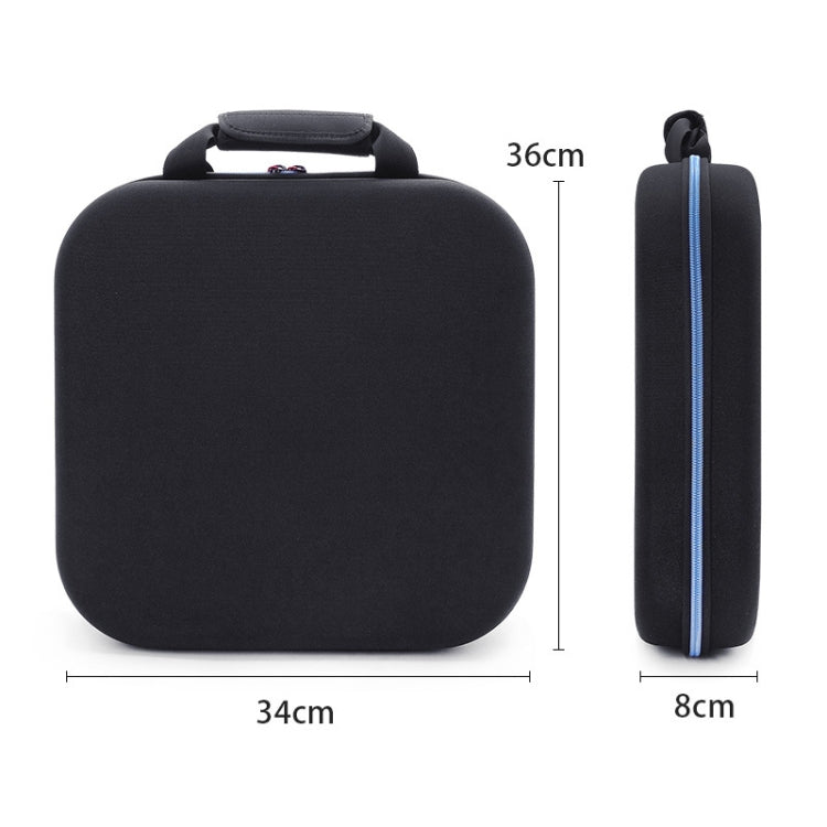 For Nintendo Switch Double Fitness Ring Storage Bag EVA Portable Hard Shell Host Package Accessories, GH1872 GH1872