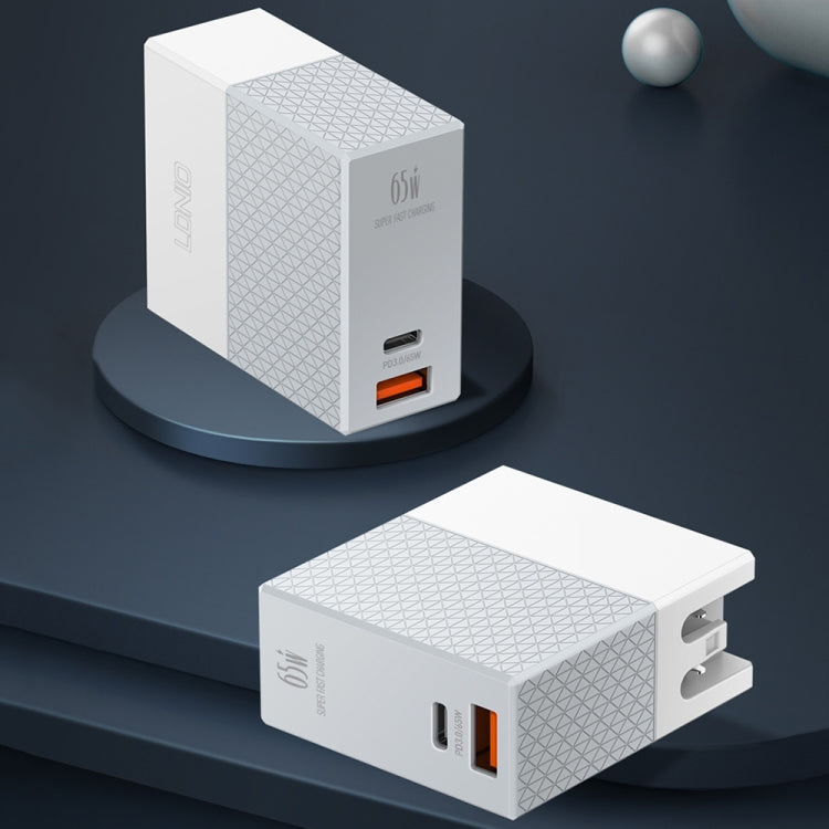 شاحن LDNIO A2620C 65 واط عالمي للهواتف والأجهزة اللوحية بمنفذ Type-C/USB-C، شاحن سريع، قابس الاتحاد الأوروبي 65 واط، قابس المملكة المتحدة 65 واط، قابس الولايات المتحدة 65 واط
