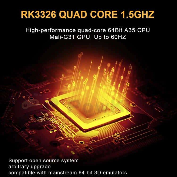 POWKIDDY RGB20S  3.5-Inch IPS Screen Retro Open Source Handheld Game Console, 16GB+64GB, 16GB+256GB