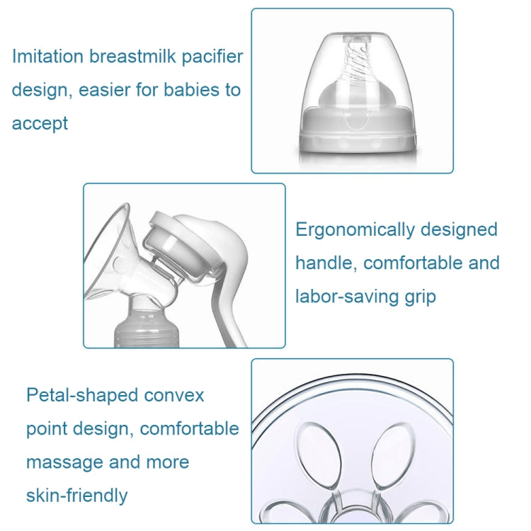 Adjustable Force Breast Pump 2 in 1 Manual Breast Pump Maternity Products, 2 in 1 Manual Breast Pump