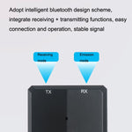 3 In 1 Bluetooth 5.0 Adapter TV Computer Wireless Audio Receiving Transmitter, ZF-360