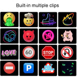 LED Dynamic Emoticon Auto-Display-Bildschirm 5V USB-Schnittstelle, USB-Schnittstelle