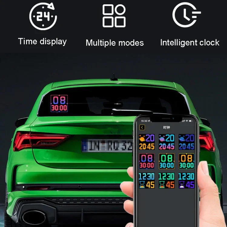LED Dynamic Emoticon Auto-Display-Bildschirm 5V USB-Schnittstelle, USB-Schnittstelle