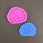 3pcs Lotus Leaf Silicone Epoxy Fondant Decoration Mold, Small, Medium, Large, Extra Large