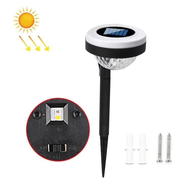 Outdoor Solar LED Dual Light Source Ground Plug Light, JG04801 Color Light, JG04802 Color Light, JG04803 Flame, JG04804 Flame