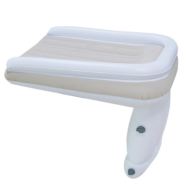 Outdoor Travel Baby Inflatable Bed Children Car Rear Folding Bed Aircraft Inflatable Mattress, Gray, Gray+Seat Belt, Gray+Inflator, Gray+Storage Bag, Gray+Inflator+Storage Bag+Seat Belt, Gray+CN Plug Inflatable Pump+Storage Bag+Seat Belt