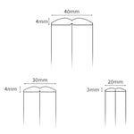 PVC Household Transparent Anti-collision Strip Furniture Soft Edge Protector, 1 cm x 1 m, 1 cm x 2 m, 1.5 cm x 1 m, 1.5 cm x 2 m, 2 cm x 1 m, 2 cm x 2 m